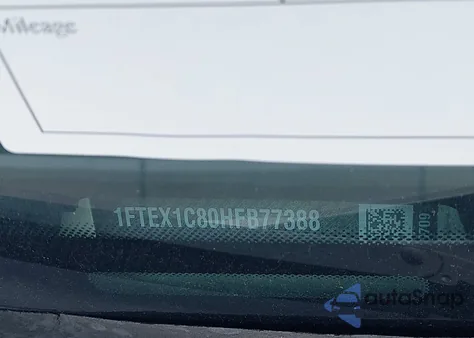 2017 Ford F-150 Xl z USA, uszkodzony, nr VIN 1FTEX1C80HFB77388